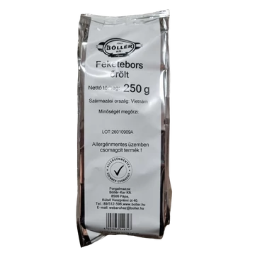 Feketebors őrölt 250g